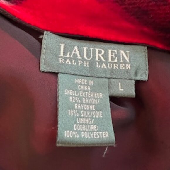 Lauren Ralph Lauren Women's Fringe Velvet Halter Top Large NWT - Picture 9 of 14